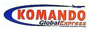 Trademark KOMANDO Global Express & LOGO