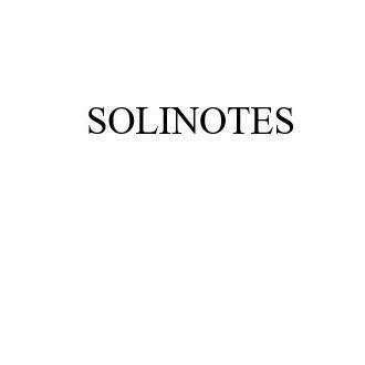 Trademark SOLINOTES