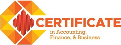 Trademark Certificate in Accounting, Finance, & Business + Logo