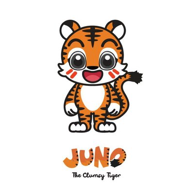 Trademark JUNO “The Clumsy Tiger”