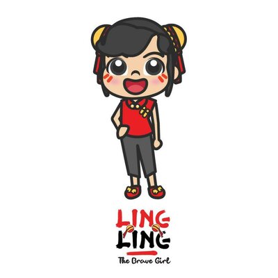 Trademark LING LING “The Brave Girl”