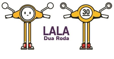 Trademark LALA DUA RODA + LUKISAN SETANG MOTOR