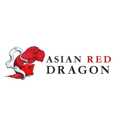 Trademark Asian Red Dragon