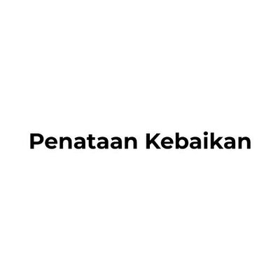 Trademark Penataan Kebaikan