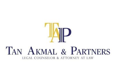 Trademark TAN AKMAL & PARTNERS Legal Counselor & Attorney At Law