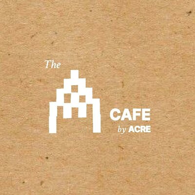 Trademark The A CAFE by ACRE + Lukisan