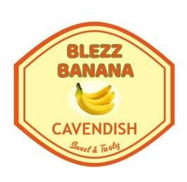 Trademark BLEZZ BANANA CAVENDISH Sweet & Tasty + Lukisan