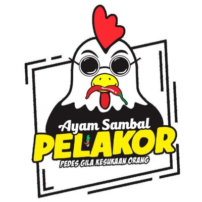 Trademark Ayam Sambal PELAKOR PEDES GILA KESUKAAN ORANG + LUKISAN