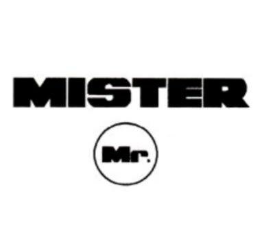 Trademark MISTER + LOGO MR.