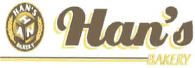 Trademark HAN'S BAKERY + LOGO