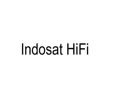 Trademark Indosat HiFi