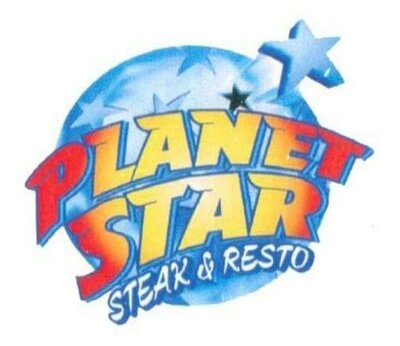 Trademark PLANET STAR STEAK & RESTO + LOGO