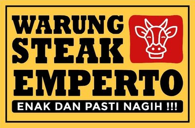 Trademark Warung Steak Emperto, Enak dan Pasti Nagih!!!