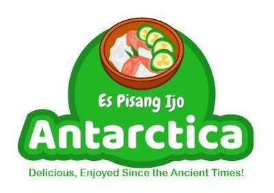 Trademark ES PISANG IJO ANTARCTICA + LOGO