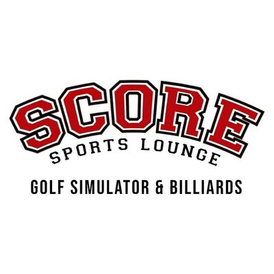 Trademark SCORE SPORTS LOUNGE GOLF SIMULATOR & BILLIARDS