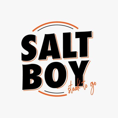 Trademark SALTBOY steak to go + LOGO