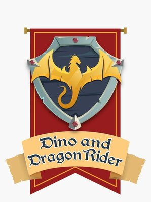 Trademark DINO AND DRAGON RIDER + LOGO