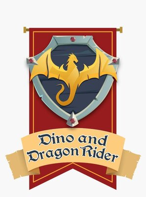 Trademark DINO AND DRAGON RIDER + LOGO