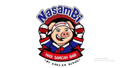 Trademark NASAMBI NASI SAMCAN BABI DAN LOGO