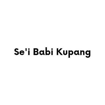 Trademark SE'I BABI KUPANG