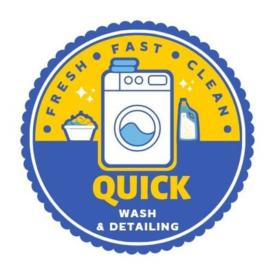 Trademark QUICK WASH & DETAILING Fresh - Fast - Clean + LUKISAN