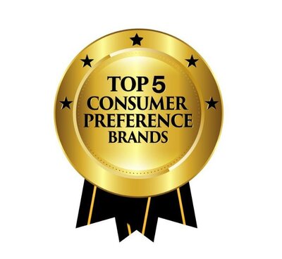 Trademark TOP 5 CONSUMER PREFERENCE BRANDS