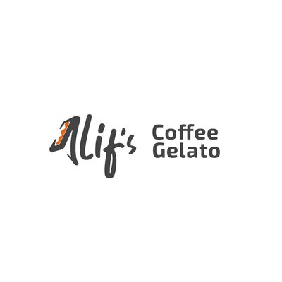 Trademark Alif's Coffee Gelato + Logo