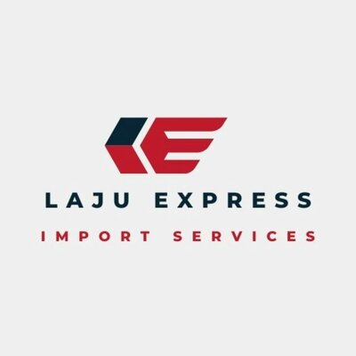 Trademark LAJU EXPRESS IMPORT SERVICES + LOGO