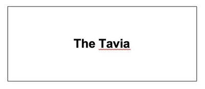 Trademark The Tavia