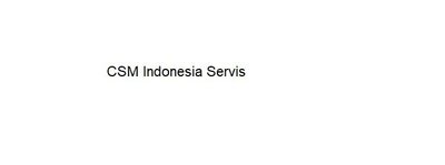 Trademark CSM Indonesia Servis