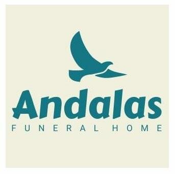 Trademark ANDALAS Funeral Home + Logo