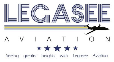 Trademark LEGASEE AVIATION Seeing greater heights with Legasee Avition + Logo