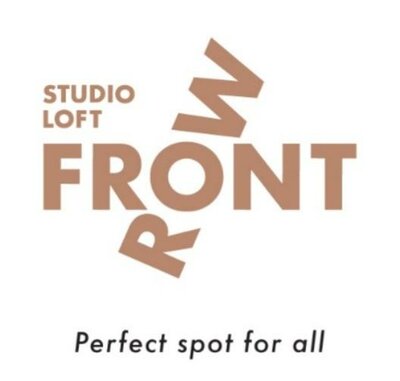 Trademark Studio Loft FRONT ROW Perfect spot for all + Lukisan/Logo