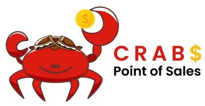 Trademark C R A B $ Point of Sales + Logo