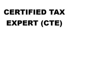 Trademark Certified Tax Expert (CTE)