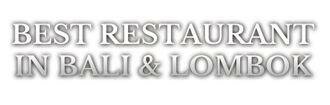 Trademark BEST RESTAURANT IN BALI & LOMBOK