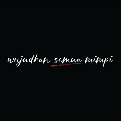 Trademark wujudkan semua mimpi + LOGO