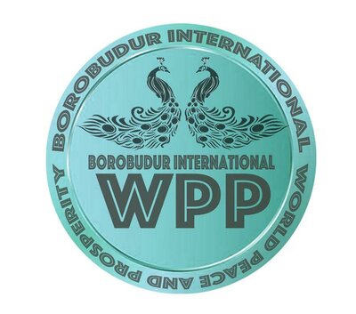 Trademark BOROBUDUR INTERNATIONAL WORLD PEACE AND PROSPERITY, Logo WPP + Lukisan