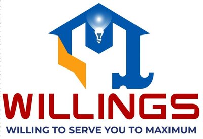 Trademark WILLINGS Willing To Serve You To Maximum + LOGO