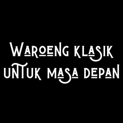 Trademark WAROENG KLASIK UNTUK MASA DEPAN