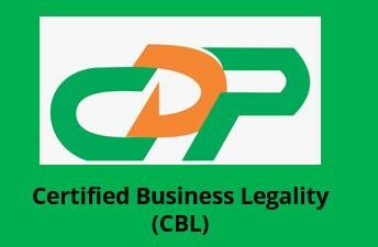 Trademark CDP Certified Business Legality (CBL)