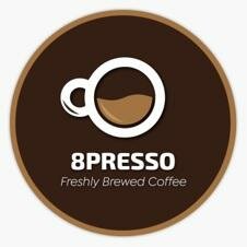 Trademark 8PRESSO Freshly Brewed Coffee + Gambar/Logo