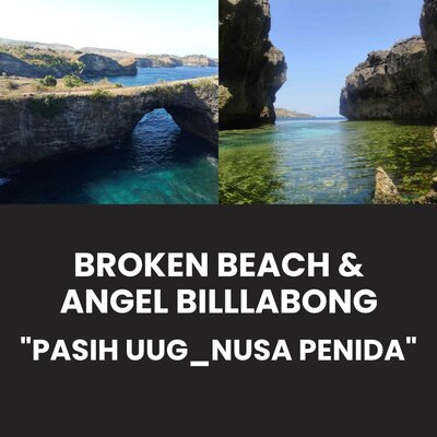 Trademark BROKEN BEACH & ANGEL BILLLABONG "PASIH UUG_NUSA PENIDA"