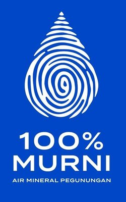 Trademark 100% Murni Air Mineral Pegunungan + thumb print device