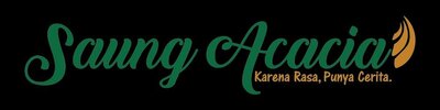 Trademark Saung Acacia Karena Rasa, Punya Cerita + Logo