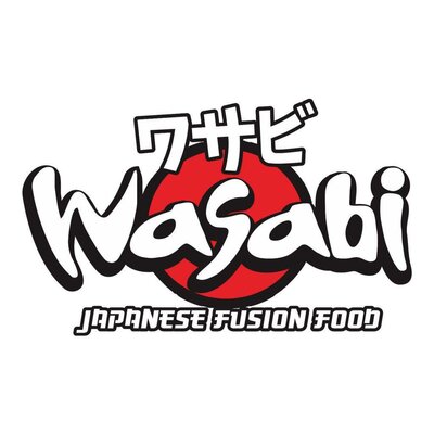 Trademark Wasabi Japanese Fusion Food + Huruf Jepang yang berarti wasabi