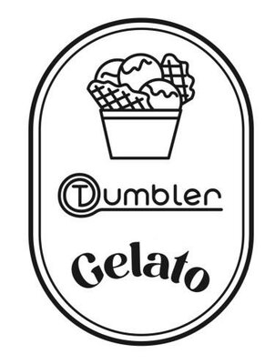 Trademark Tumbler Gelato + logo