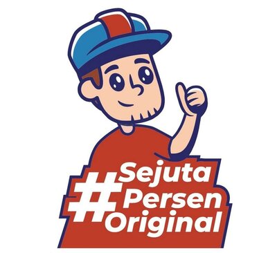 Trademark #SejutaPersenOriginal