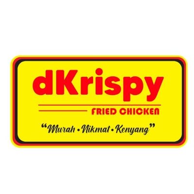 Trademark dKrispy Fried Chicken "Murah.Nikmat.Kenyang"