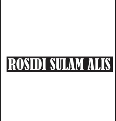 Trademark ROSIDI SULAM ALIS